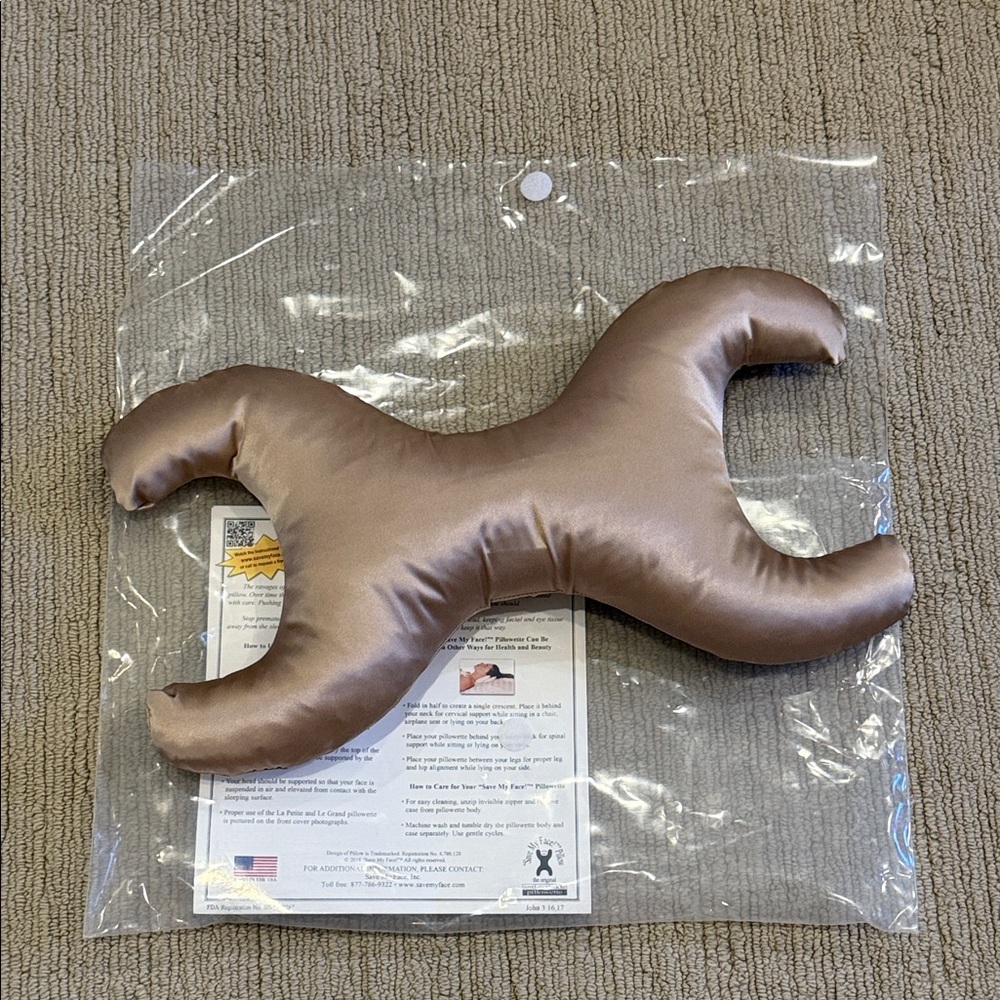 Save My Face Anti-Wrinkle Silk Pillow